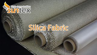 Tissu de silice de haute pureté Suntex 1700°C