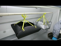 Thermal Insulation Fireproof Fabric Fiberglass Coated With Neoprene