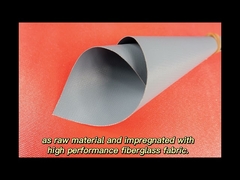 Tissu de fibre de verre enduit de PTFE Tissu de fibre de verre haute température