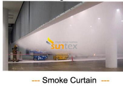 SUNTEX Fire And Smoke Curtains , Fire Shutters Thickness 0.42 Mm 0.016 Inch