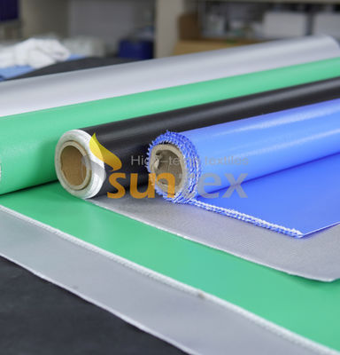 E-Glass Fiberglass Fabric Cloth High Temperature Protection Silicone Coated Fireproof