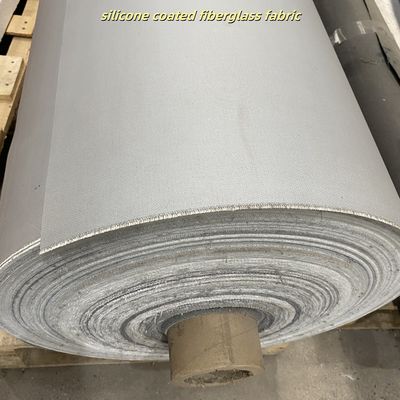 Double Sides Fireproof Silicone Fiberglass Fabric High Temperature Thermal Insulation Silicone Coated Fiberglass Cloth