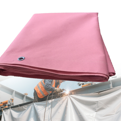 17 Oz 16 Mil Thickness 1000°F Temperature Resistance Welding Blanket Fireproof Blanket