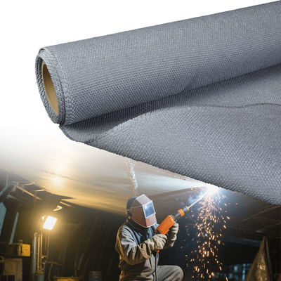 Double-Side Silicone Coated Fiberglass Fabric with Temperature Resistance -50°C to 500°C, 400 g/sqm Weight, and 0.3 mm Thickness
