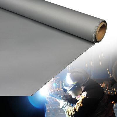 High-Temperature Fireproof Welding Blanket 460 g/sqm 0.41 mm Up to 1800C Heat Resistant Flame Retardant Welding Mat
