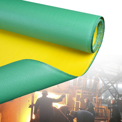 High-Temperature Fireproof Welding Blanket 460 g/sqm 0.41 mm Up to 1800C Heat Resistant Flame Retardant Welding Mat