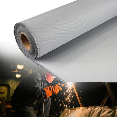 High-Temperature Fireproof Welding Blanket 460 g/sqm 0.41 mm Up to 1800C Heat Resistant Flame Retardant Welding Mat