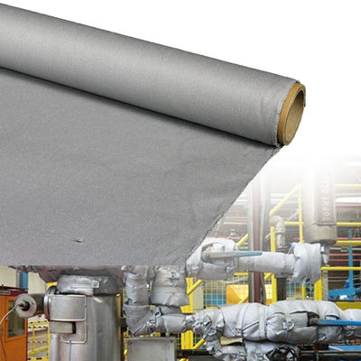High-Temperature Fireproof Welding Blanket 460 g/sqm 0.41 mm Up to 1800C Heat Resistant Flame Retardant Welding Mat