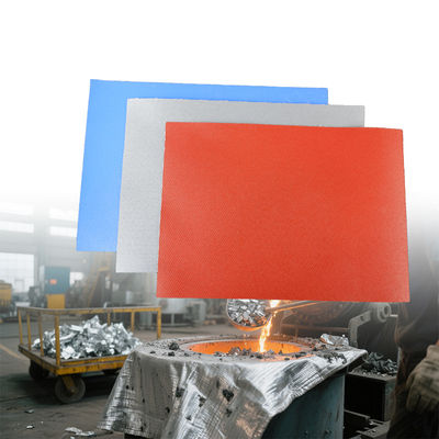 Double Sided Fireproof Silicone Fiberglass Cloth with 1 / 1.2 / 1.5 meter Width and 50 m / 100 m Roll Length