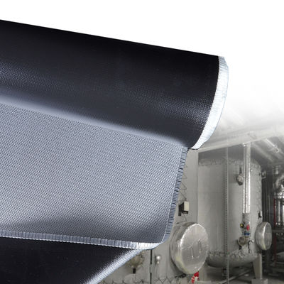 Double-Sided Silicone Coated Fiberglass Fabric with 1 / 1.2 / 1.5 meter Width and 50 m / 100 m Roll Length