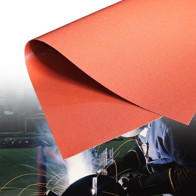 0.3 mm Thickness 400 g/sqm Weight Silicone Coated Fiberglass Fabric with 1 / 1.2 / 1.5 meter Width