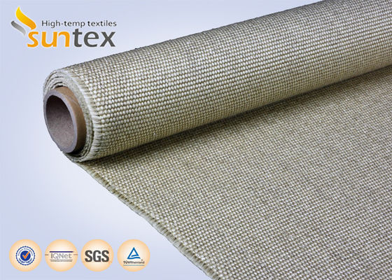 Vermiculite Coated Fiberglass Fabric | 1200 Degrees High Temperature & Abrasion Resistance