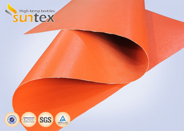 Durable Fire Protection Silicone Coated Fiberglass Fabric with High Temperature Resistance for Metalworking