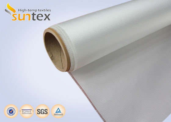 550 Degree C Fire Resistant Fiberglass Fabric with Acrylic Coating Self Extinguishing 16 oz for Fire Safety Applications