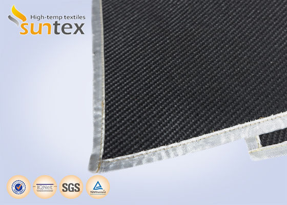 High Silica Fabric 96% SiO2 with 1200℃ Temperature Resistance and 18 oz/sqy Unit Weight for Extreme Heat Protection