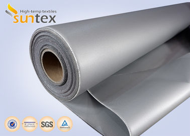 Fire Prevention Silicone Coated Fiberglass Fabric Insulating Silicone Fiberglass Fabric For High Temperature Protection