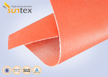 Silicone Rubber Coated Fabric Provides Insulation For Pipes , Valves And Joints