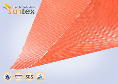 Silicone Rubber Coated Fabric Provides Insulation For Pipes , Valves And Joints