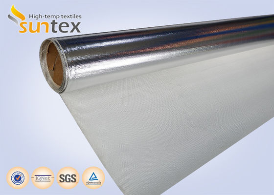 Hermetic & Weather-Resistant Aluminum Foil Fiberglass Cloth (Fireproof)
