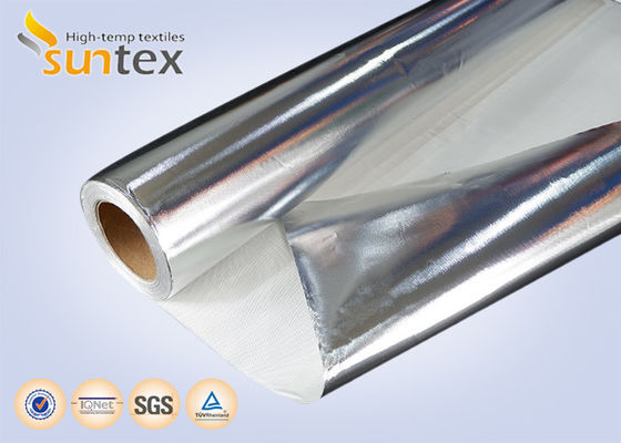 Fiberglass Fabric with Aluminum Coating | Heat Protection for External Piping