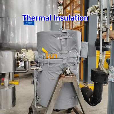 Fire Resistant Water and Oil Proof Thermal Insulation Fabric Customizable Sizes for Removable Covers and Jackets