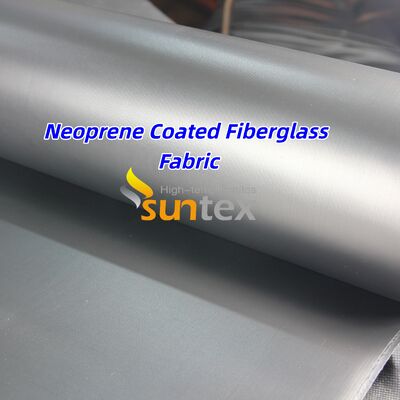 0.45mm Thickness Neoprene Coated Fiberglass Fabric with High Temperature Resistance and Fire Retardant Properties