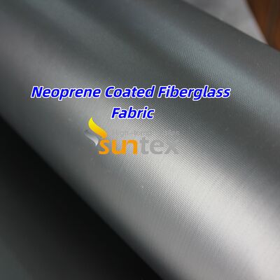 High Temperature Resistance Chemical Resistant Flame Retardant Neoprene Coated Fiberglass Fabric for Industrial Applications