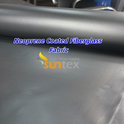 High Temperature Resistance Neoprene Coated Fiberglass Fabric for Chemical Resistant Flame Retardant Fire Blanket