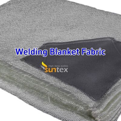 550°C Heat Resistant Acrylic Coated Welding Blanket Fire Blanket with Customizable Sizes
