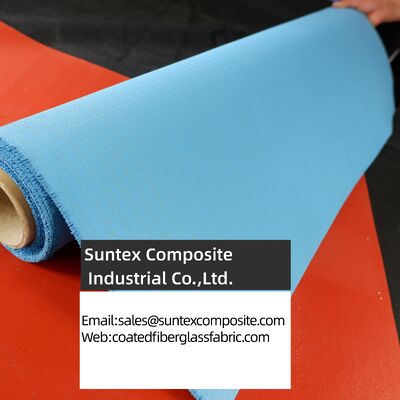 Silicone Coated Fiberglass Fabric with Temperature Resistance -50°C to 550°C and 4H Satin Weave for Fiberglass Mesh Cloth Applications