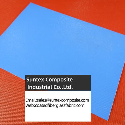 Fireproof Heat-Resistant Silicone Coated Fiberglass Fabric with 550°C Temperature Resistance