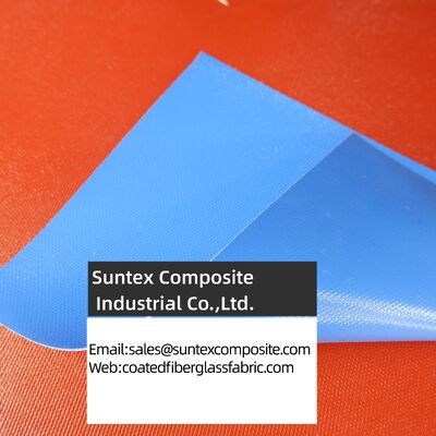 Heat Resistant High Strength Corrosion Resistant Silicone Coated Fiberglass Fabric and Fiberglass Cloth
