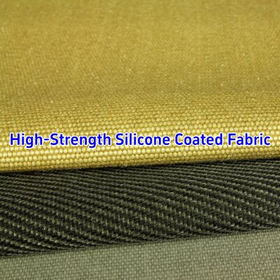 Fire Resistant and Heat Resistant Silicone Coated Fiberglass Fabric for High Strength Insulation