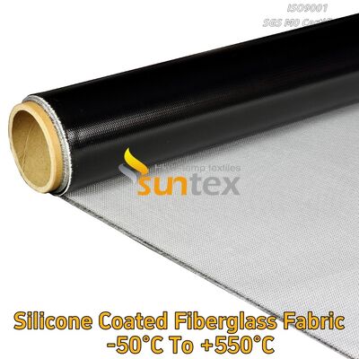 Heat Resistant E-Glass Fireproof Wholesale Double/Side Silicone Coated Fiberglass Cloth Fabric