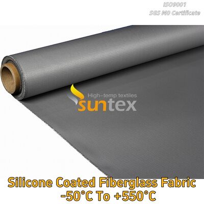 Heat Resistant E-Glass Fireproof Wholesale Double/Side Silicone Coated Fiberglass Cloth Fabric