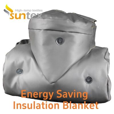 Durable Thermal Insulation Fabric with 1000°C Temperature Resistance, Water and Oil Resistant, and Customizable Sizes for Reusable Insulation Blankets