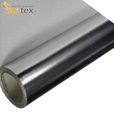 Fire Resistant Fiberglass Cloth with Aluminum Foil Lamination