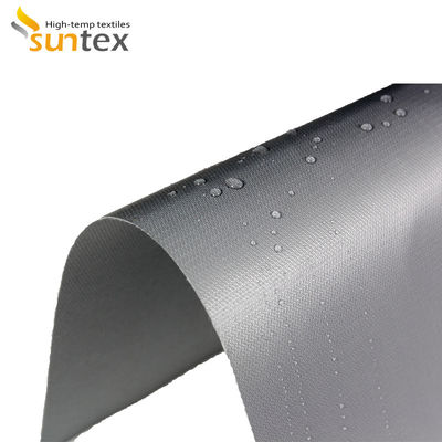 SUNTEX PU Coated Fire Curtain Fabric with 700C Temperature Resistance and Alkali Free Fire Barrier Fabric