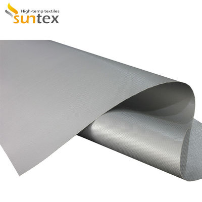 Alkali Free Anti-Aging Weatherproof Silicone Coated Fiberglass Fabric for Fire Protection and High Temperature Resistance