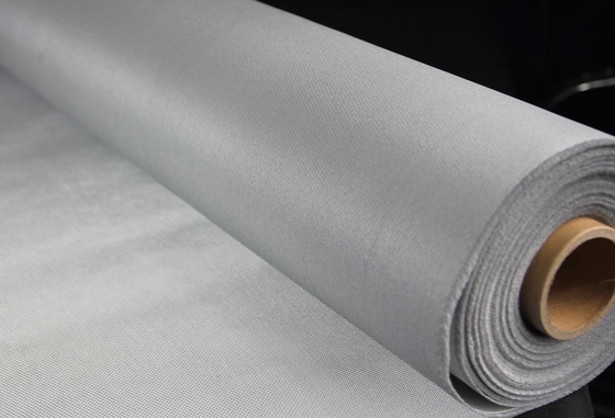 Tissu à hautes températures ignifuge imperméable de fibre de verre de fibre de verre enduite de silicone faite sur commande