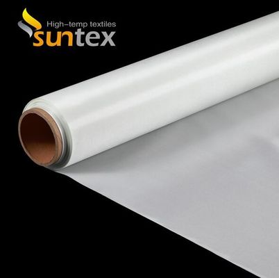 EN-13501 Certified Fireproof Fiberglass Fabric for Fire Curtains with 550°C Temperature Resistance and 0.6mm Thickness