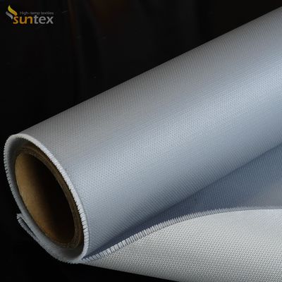 Tissu industriel en fibre de verre enduit de silicone à haute température
