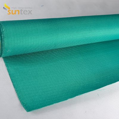 Tissu en fibre de verre ignifuge recouvert d'acrylique pour rideau ignifuge