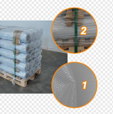Emballage de sacs tissés en fibre de verre recouvert de silicone gris personnalisable
