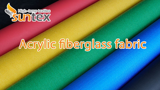 SUNTEX Tissu en fibre de verre revêtu d'acrylique