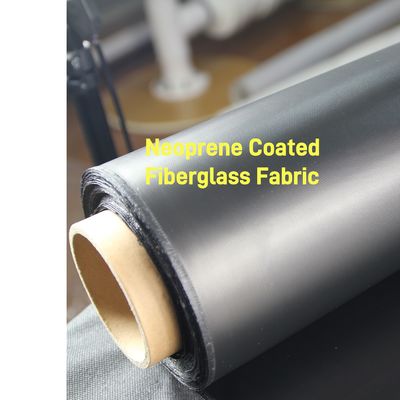 Tissu en fibre de verre revêtu de néoprène 600 gm 50 m longueur de rouleau