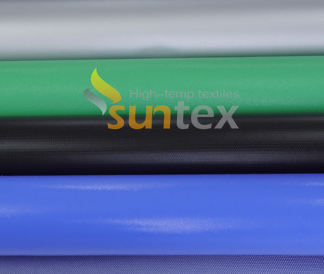 E-Glass Fiberglass Fabric Cloth High Temperature Protection Silicone Coated Fireproof