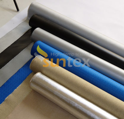 Durable Silicone Coated Fiberglass Fabric Cloth Thermal Insulation Silicone Fiberglass For Fireproofing