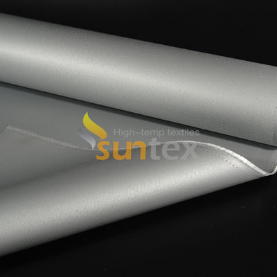 Tissu en fibre de verre isolant thermique résistant aux hautes températures, tissu en silicone pour couverture anti-feu de soudure