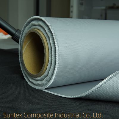 E-Glass Tissu en fibre de verre de silicone ignifuge Isolation thermique Tissu en fibre de verre résistant aux températures élevées Tissu en fibre de verre de silicone